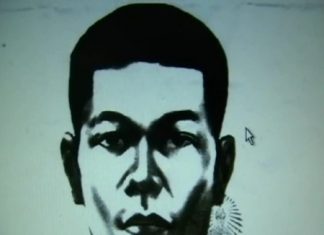 Police issue a sketch of the gunman